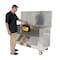 Vestil Portable Tool Box, Aluminum, 61" W x 26" D x 39" H, Added Fold Down Front & Casters APTS-3060-C-FD - alternate 2
